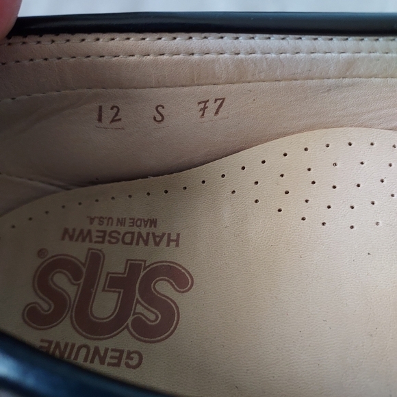 SAS Handsewn Mens Leather Loafers Slip-On Dress Shoes - Picture 9 of 10